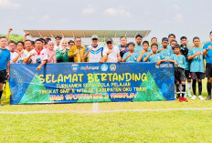 Cari Bibit Pesepak Bola Muda, Wabup Yudha Buka Turnamen Antar-Pelajar SMP di OKU Timur