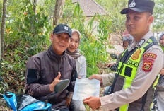 Tekan Polusi Asap, Personel Polsek Buay Madang Timur Gencarkan Sosialisasi Larangan Membakar Lahan