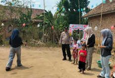 Sambut HUT RI Ke-81, Bhabinkamtibmas Polsek Madang Suku I Gelar Lomba Rakyat di Harjo Mulyo