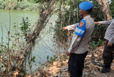 Antisipasi Bencana Kemarau, Polsek BP Peliung OKU Timur Cek Kesiapan Embung Air di Desa Banumas
