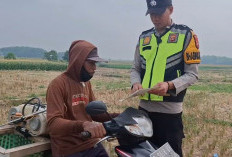 Gencarkan Pencegahan Karhutla, Polsek Belitang II Sosialisasi Maklumat Kapolda Sumsel ke Warga