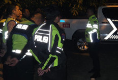 Tekan Aksi Balap Liar di Martapura, Satlantas Polres OKU Timur Gelar Apel Pasukan Tengah Malam