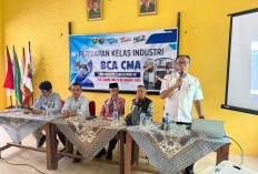 Hadirkan Standar Perbankan Nasional, SMKN 1 Belitang III dan BCA-CMA Resmikan Teaching Factory Akuntansi