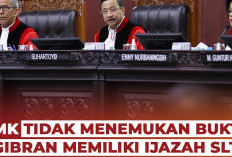 Ijazah Gibran Tak Terbukti Setara SMA, MK Tetap Tolak Gugatan