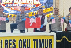 Polres OKU Timur Ringkus 20 Tersangka Narkoba, Menyita Sabu 500 Gram Senilai Rp 400 Juta