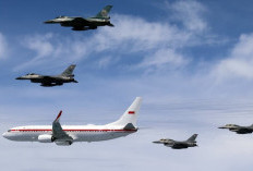 Kawal Udara di Hari Jadi: F-16 dan T-50 Iringi Penerbangan Presiden ke Magelang