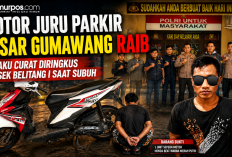 Motor Juru Parkir Pasar Gumawang Raib, Pelaku Curat Diringkus Polsek Belitang I saat Subuh
