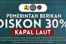 Kemenkoinfra: Mudik Lebaran 2026, Tiket Kapal Laut Diskon 30 Persen