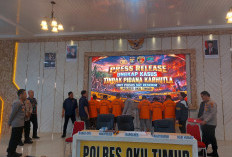 Agustus, Unit Pidsus Satreskrim Polres OKU Timur Ungkap 2 Kasus Karhutla, Ringkus 6 Tersangka