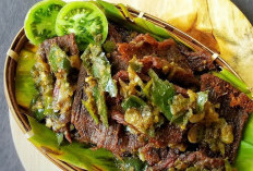 Dendeng Balado Hijau Empuk dan Gurih, Menu Andalan Makan Malam Keluarga
