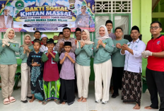 Polres Way Kanan Gelar Khitanan Massal Gratis di Ponpes Sunan Muria, 30 Anak Jadi Sasaran