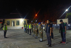 Kapolsek Cempaka AKP Romi Pimpin Patroli Pengamanan Lebaran