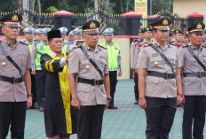 Kasat Samapta, Kasat Binmas dan Kapolsek Cempaka Polres OKU Timur Resmi Diganti