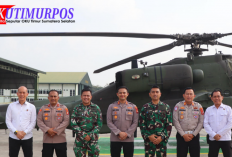 Sambang ke Lanud Gatot Subroto Way Kanan, Kapolres OKU Timur Perkuat Sinergi Perbatasan