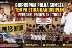 Bidpropam Polda Sumsel Tempa Etika dan Disiplin Personel Polres OKU Timur