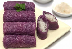 Resep Kue Dadar Gulung Ubi Ungu Lembut dan Legit, Cocok untuk Teman Ngopi