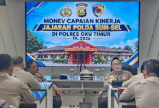 Tim Monev Polda Sumsel Evaluasi Capaian Kinerja Polres OKU Timur, Tekankan Optimalisasi Program Presisi