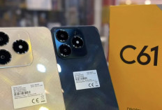 Meluncur Realme C61: Bodi Minimalis dan Tipis, Dibekali Tiga Boba 