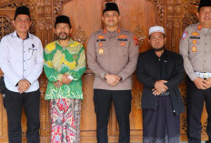 Perkuat Kamtibmas, Kapolres  Silaturahmi ke Tokoh PCNU OKU Timur